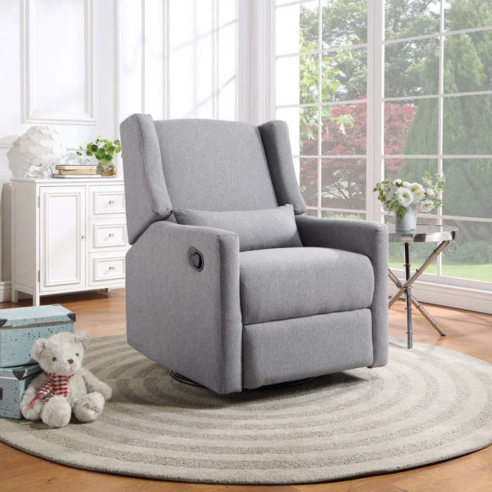 Suite Bebe Pronto Swivel Glider Recliner With Pillow Wayfair